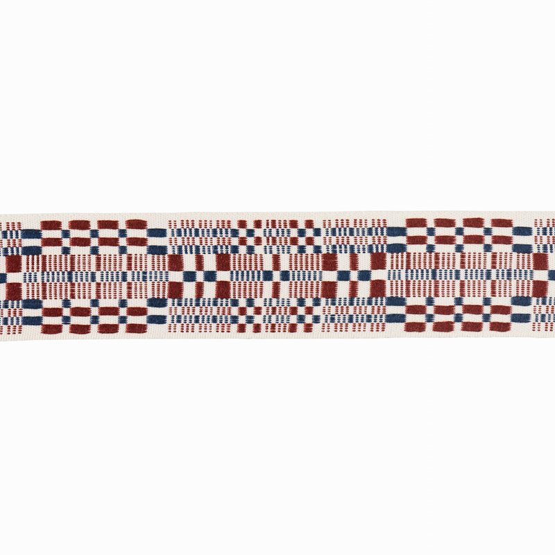 Schumacher BRIMFIELD TAPE AMERICANA Trim | Atlanta Fabrics