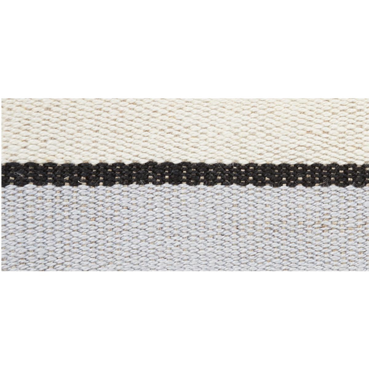 ILE SAINT-LOUIS MEDIUM TAPE WHITE BLACK & SILVERY BLUE