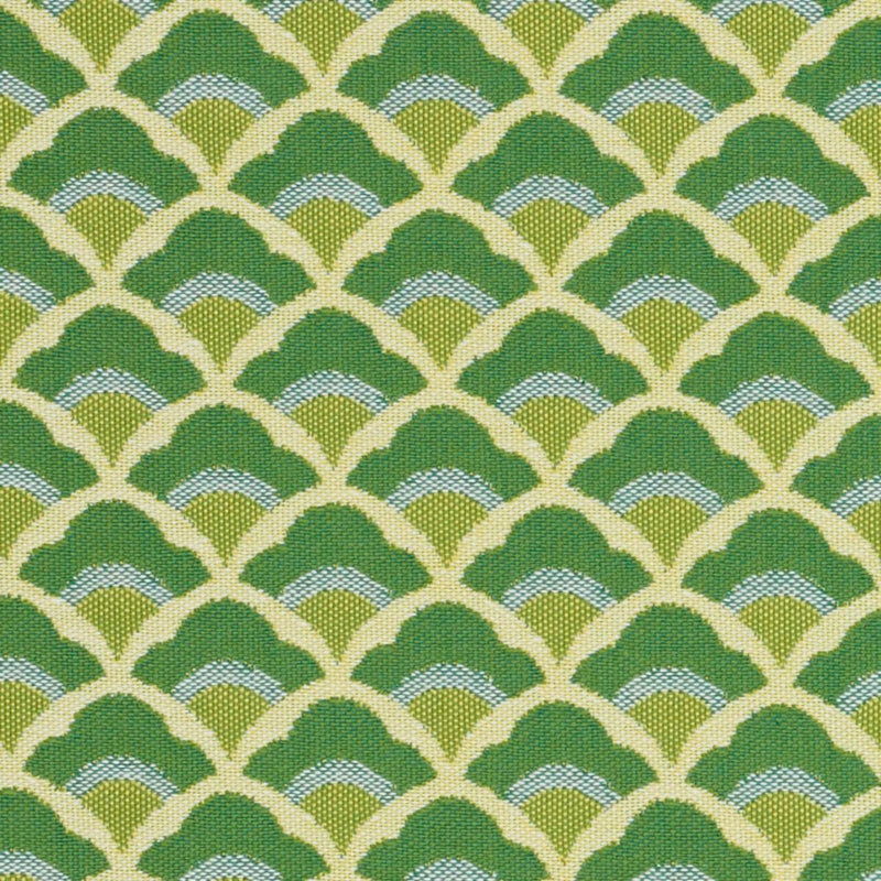 SCHUMACHER WILHELM KELLY GREEN FABRIC | Atlanta Fabrics