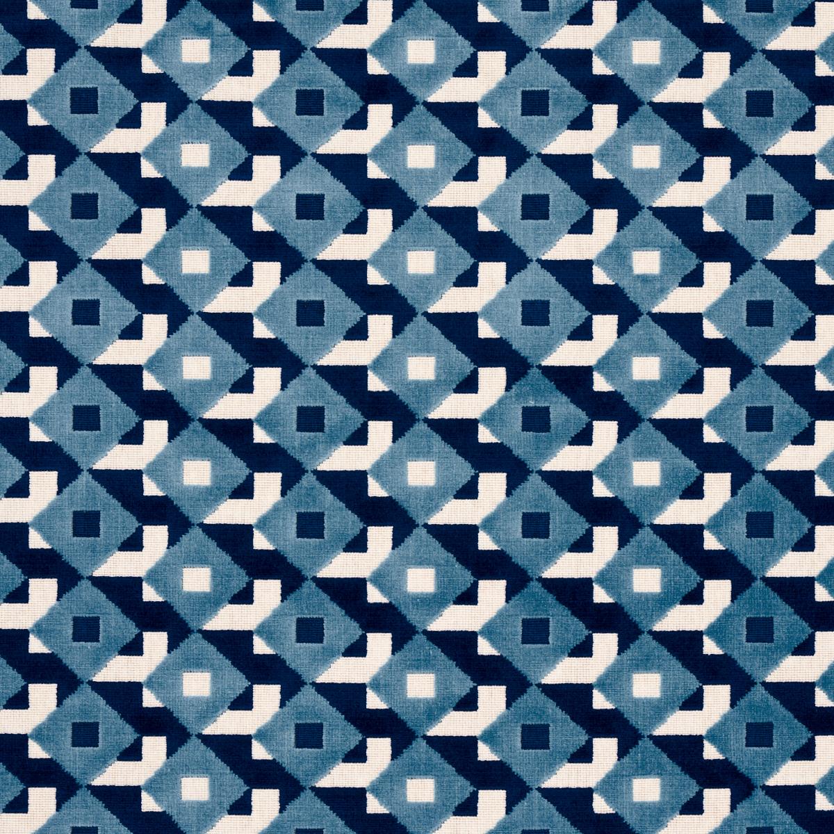 DAZZLE SHIP VELVET AZURE