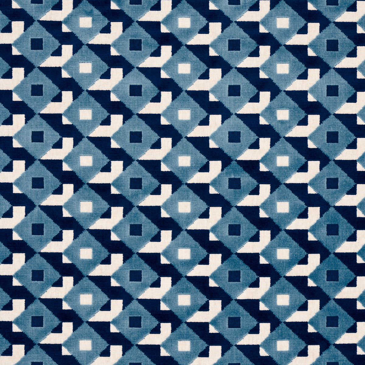 DAZZLE SHIP VELVET AZURE