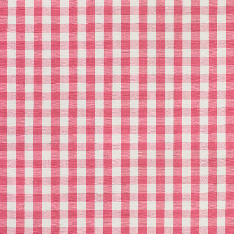 ELTON COTTON CHECK MAGENTA