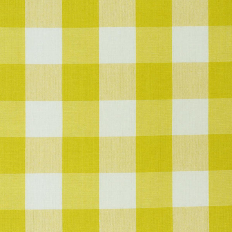 SCHUMACHER CAMDEN COTTON CHECK YELLOW FABRIC | Atlanta Fabrics