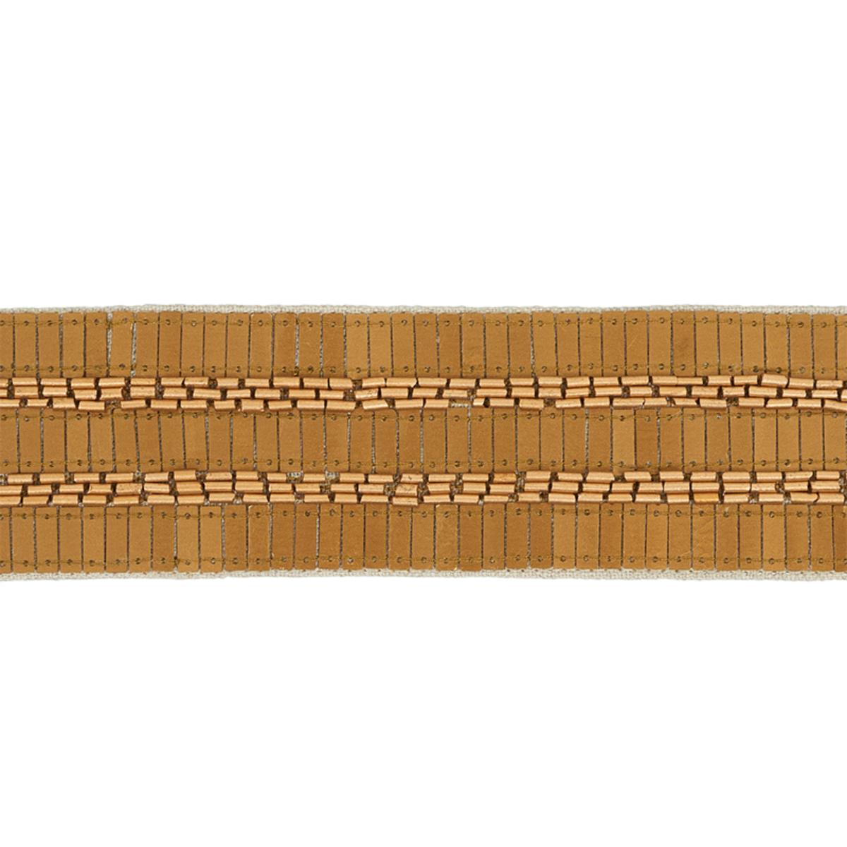 TRENTO BEADED TAPE GOLD