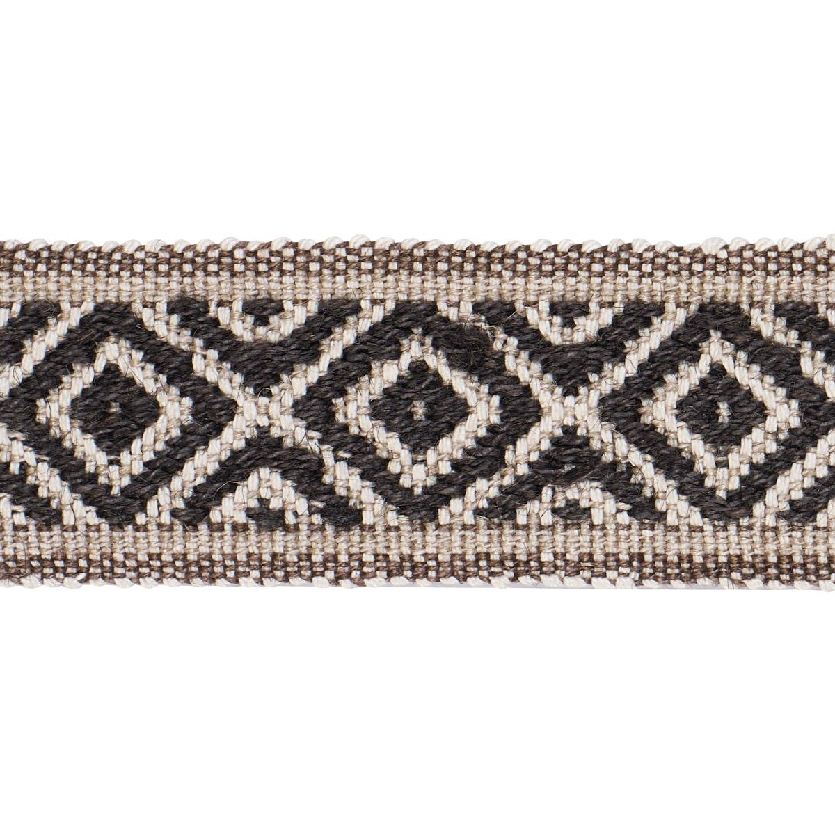 LARSON HANDWOVEN TAPE BROWN