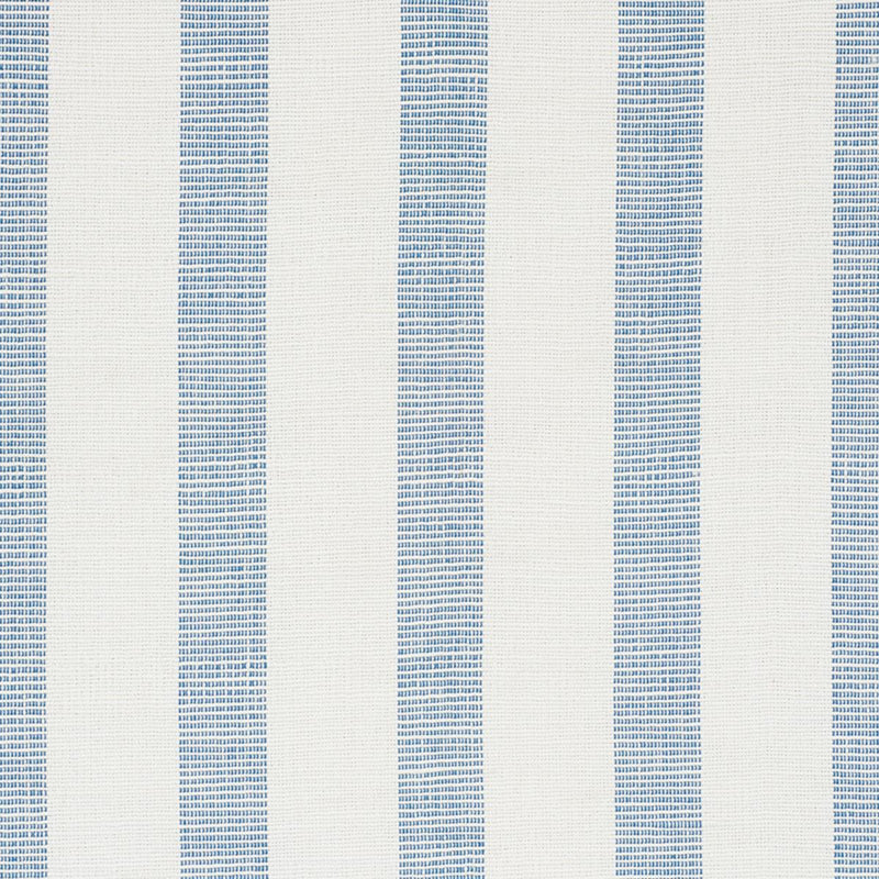 SCHUMACHER KETLEY PERFORMANCE STRIPE BLUE FABRIC | Atlanta Fabrics