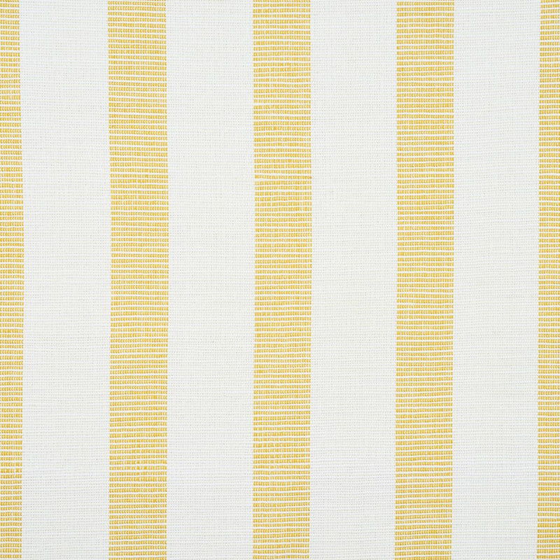 SCHUMACHER KETLEY PERFORMANCE STRIPE YELLOW FABRIC | Atlanta Fabrics