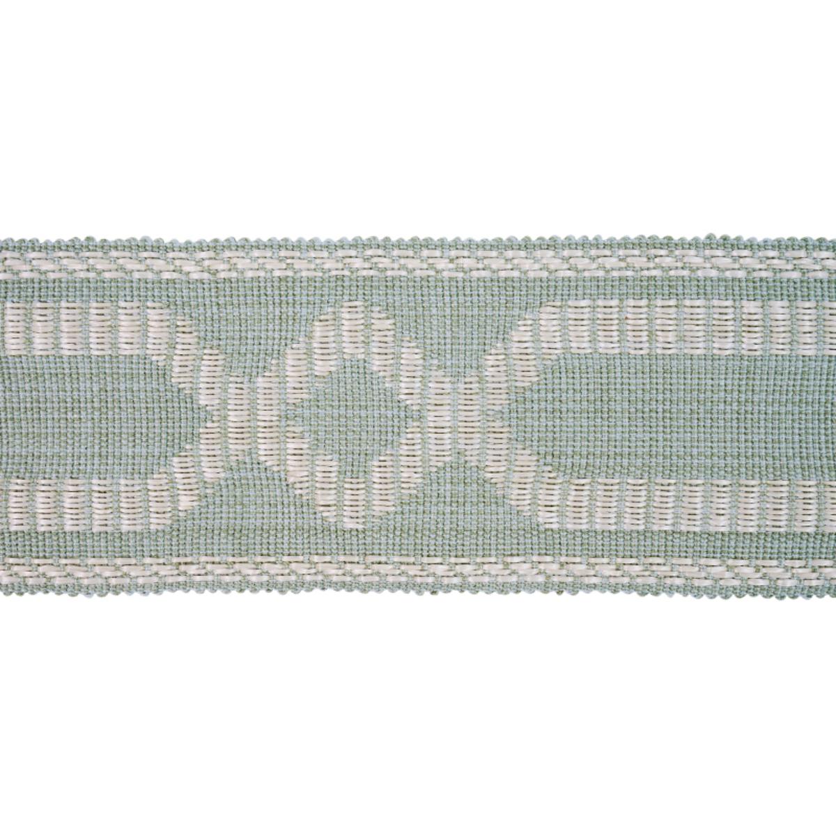 SCHUMACHER BRIAR RAFFIA TAPE SAGE TRIM | Atlanta Fabrics