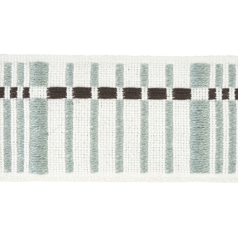 Schumacher CARMO TAPE MEDIUM SAGE Trim | Atlanta Fabrics