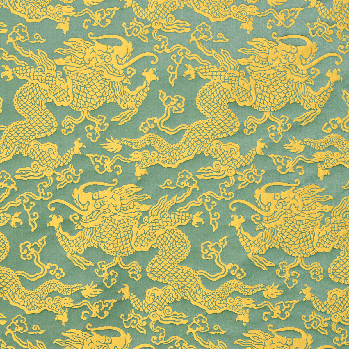 RUAN DRAGON DAMASK GOLD