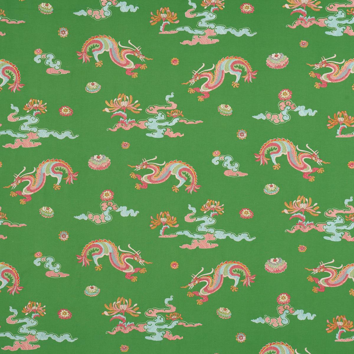 Hanlun Dragon Embroidery GREEN