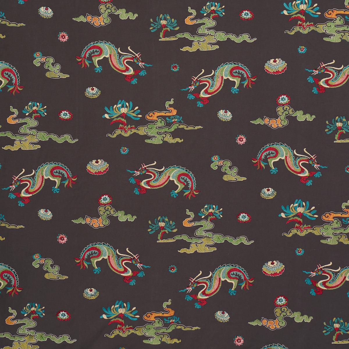 Hanlun Dragon Embroidery CHARCOAL