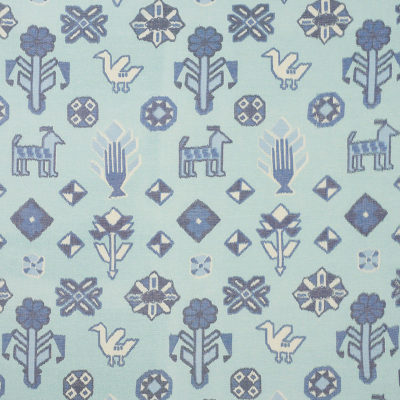 CHUSKA WARP PRINT BLUE