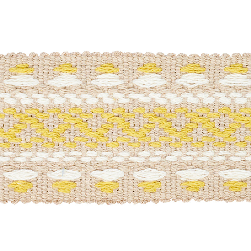 Schumacher LOVELAND TRIM YELLOW Trim | Atlanta Fabrics