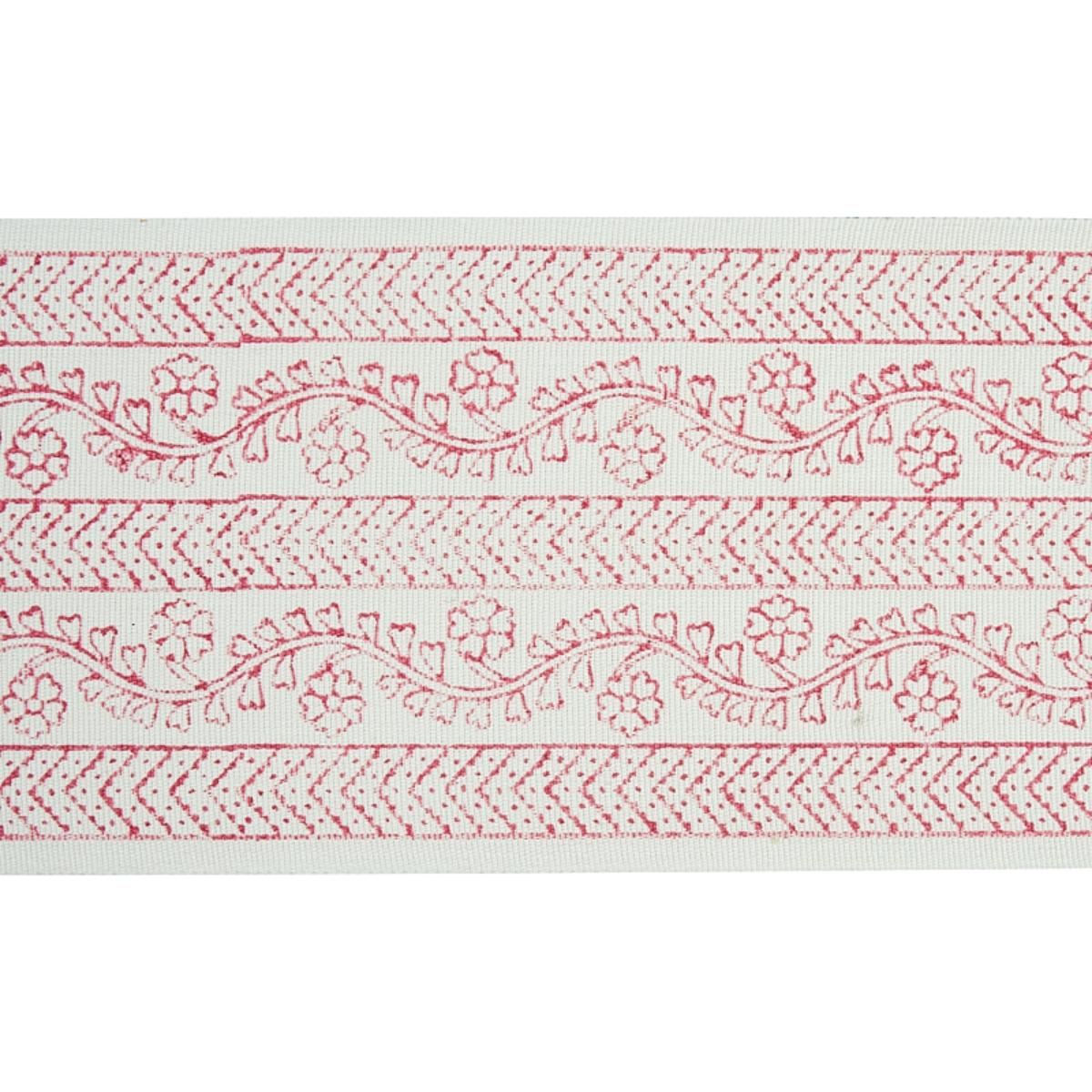ARBELA HAND BLOCKED TAPE PINK