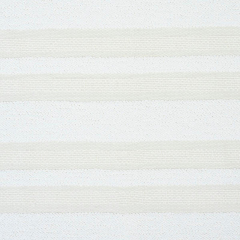 SCHUMACHER OHARA STRIPE INDOOR/OUTDOOR IVORY FABRIC | Atlanta Fabrics