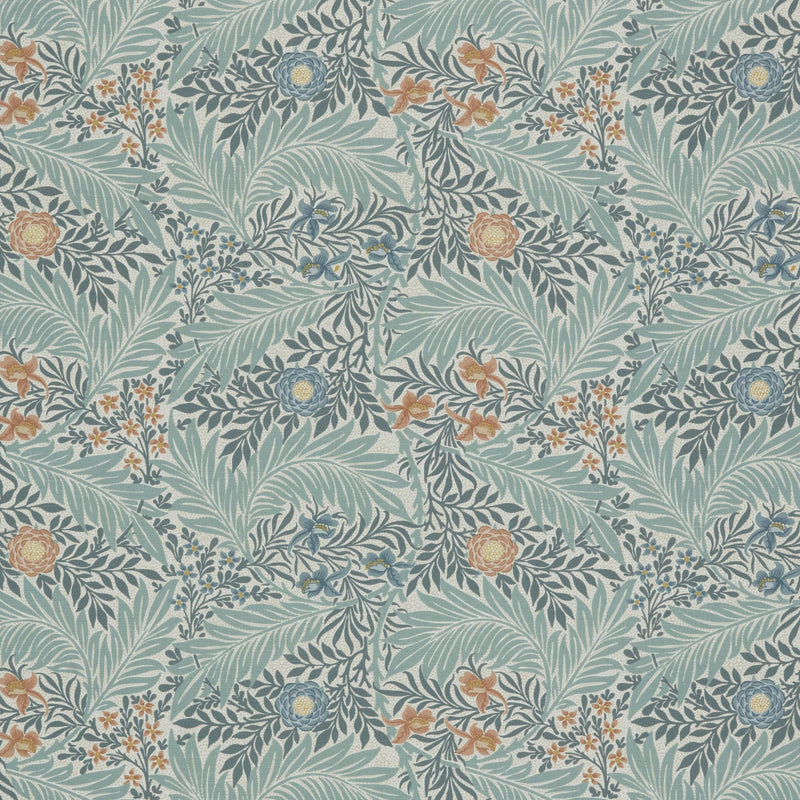 William Morris At Home 7861 LARKSPUR 4 VAPOR Fabric | Atlanta Fabrics