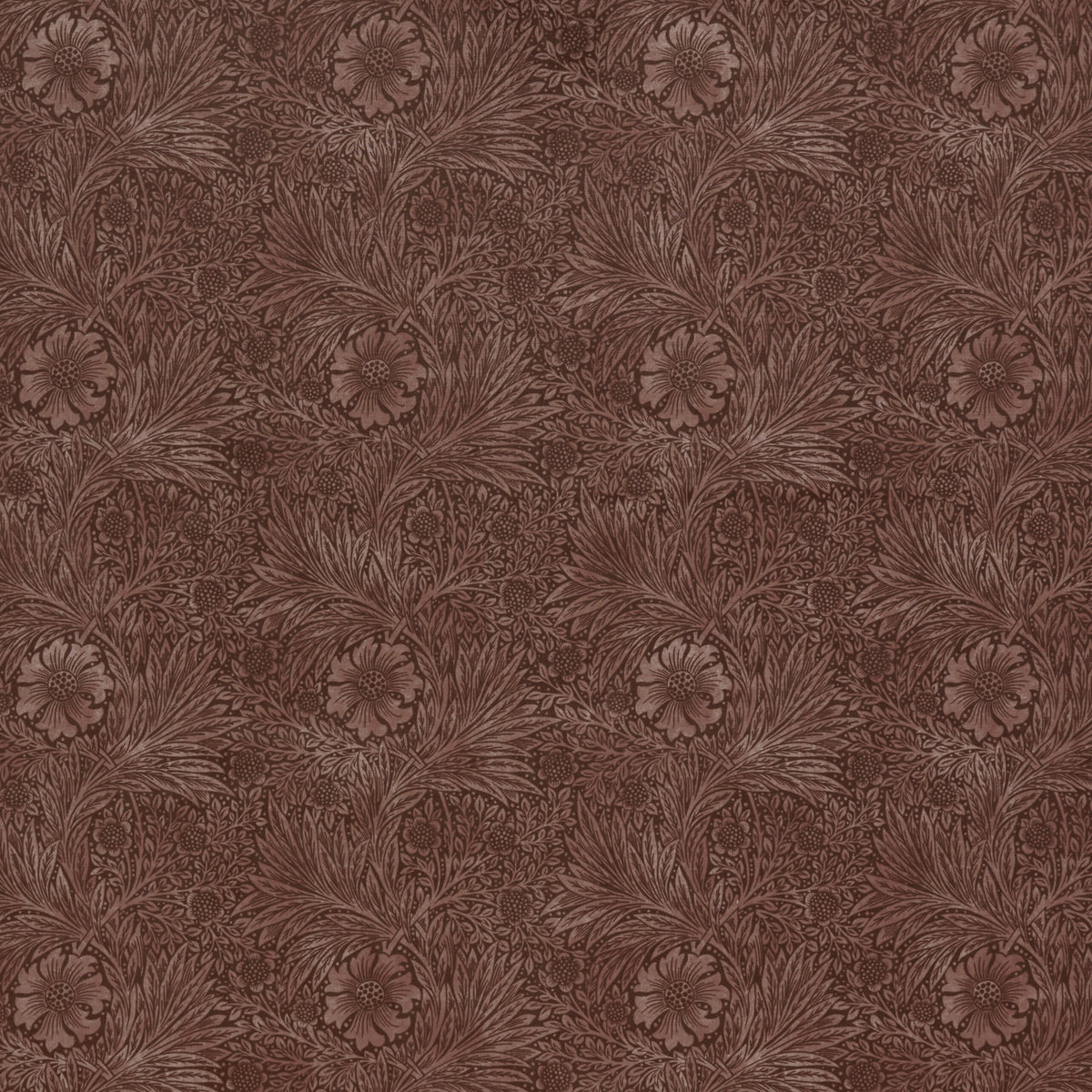 7864 MARIGOLD VELVET 1 MERLOT