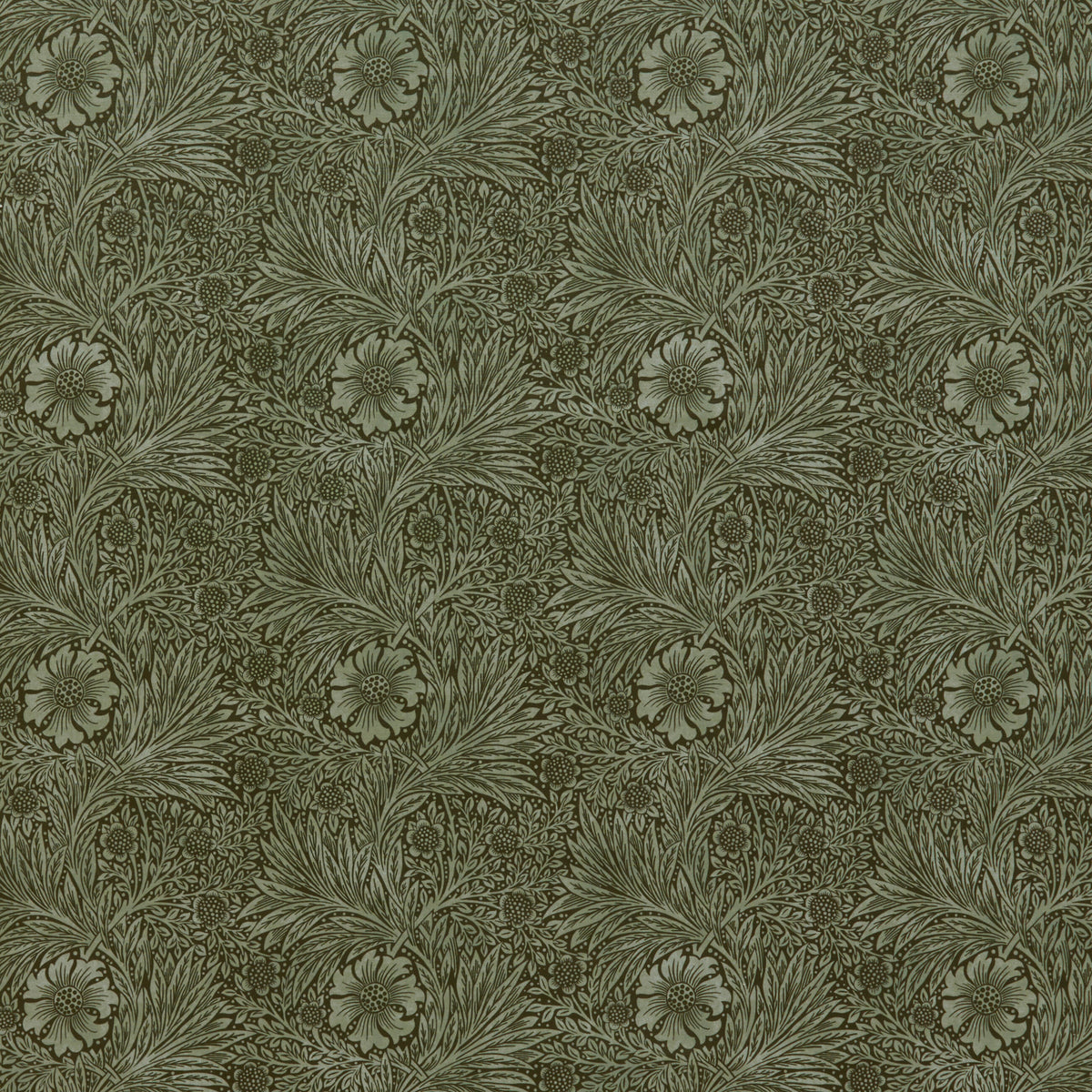 7864 MARIGOLD VELVET 7 OLIVE