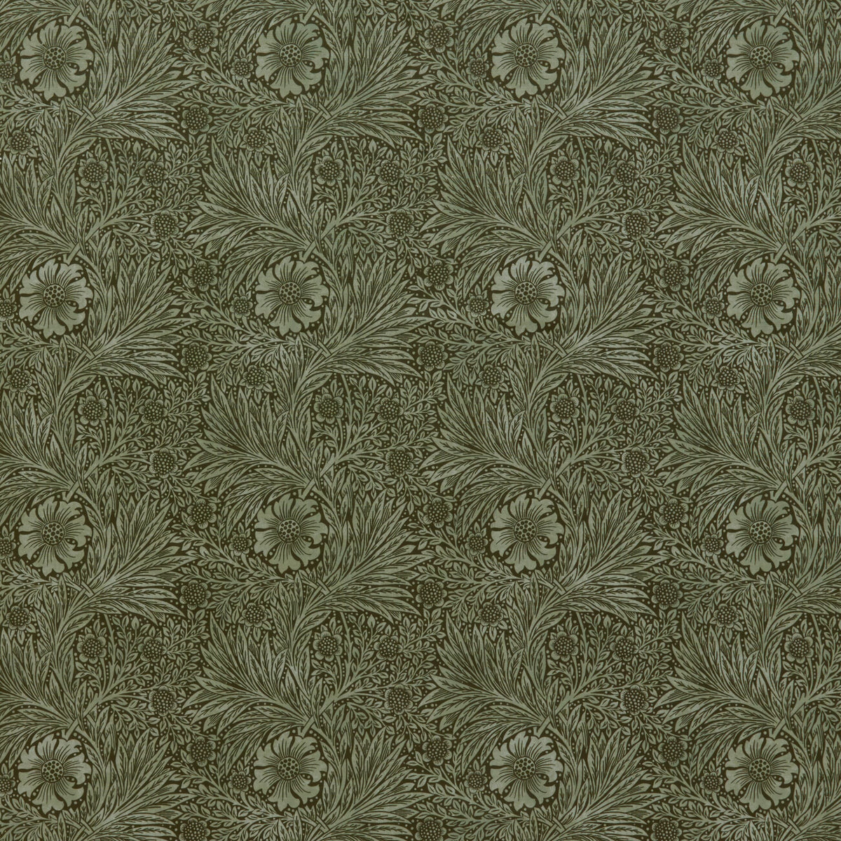 7864 MARIGOLD VELVET 7 OLIVE