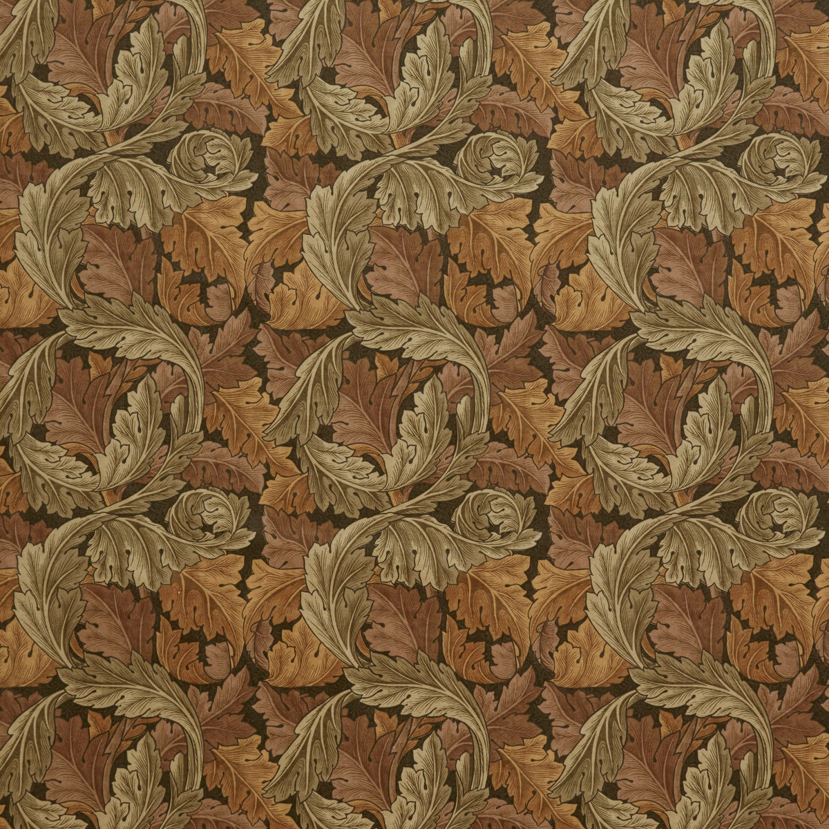 7878 ACANTHUS VELVET 1 CLOVE