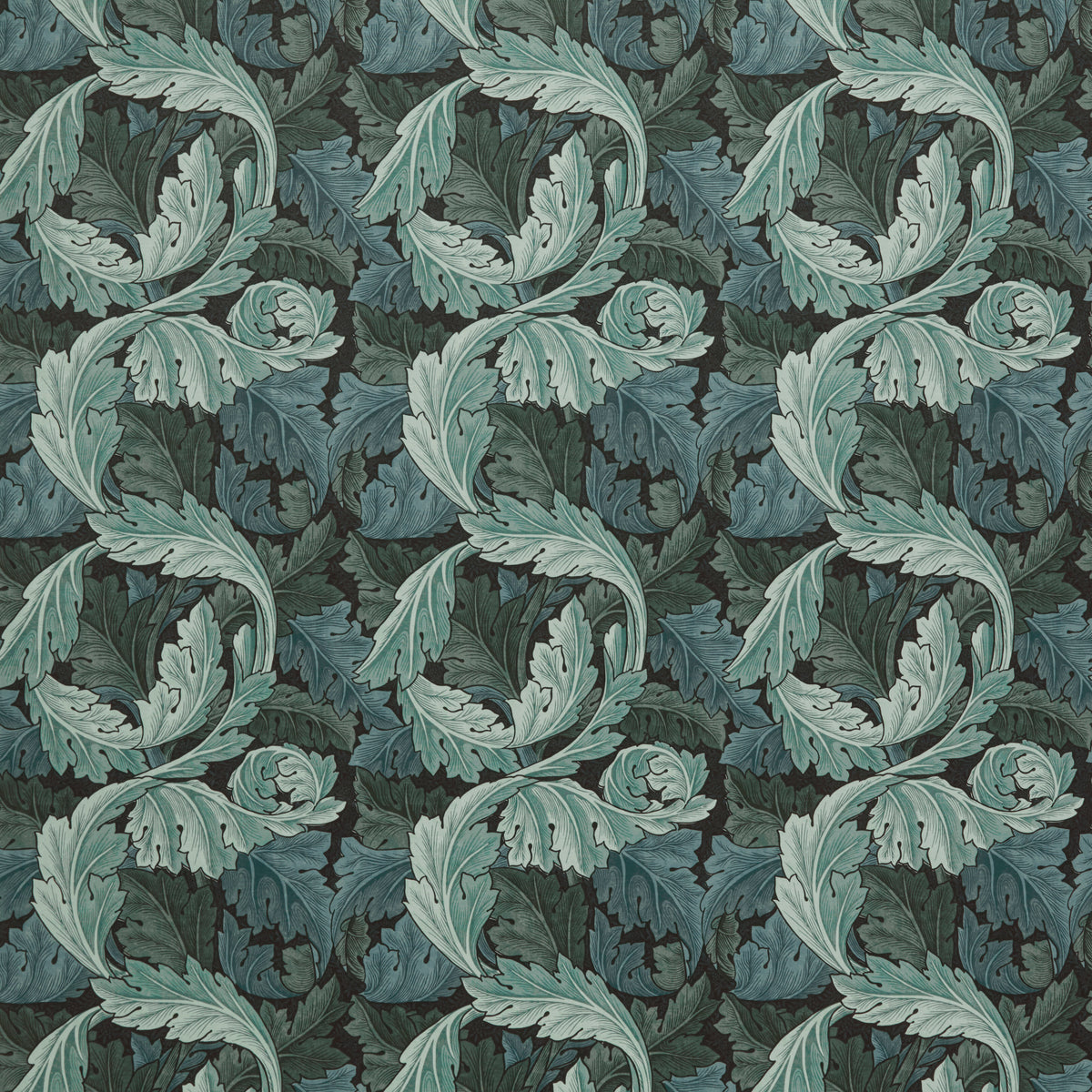 7878 ACANTHUS VELVET 3 NAVY