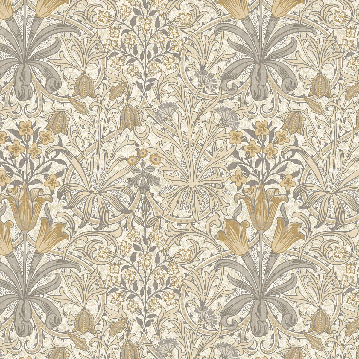 WMAH 7882 WOODLAND WEEDS 2 DRIFTWOOD Fabric | Atlanta Fabrics