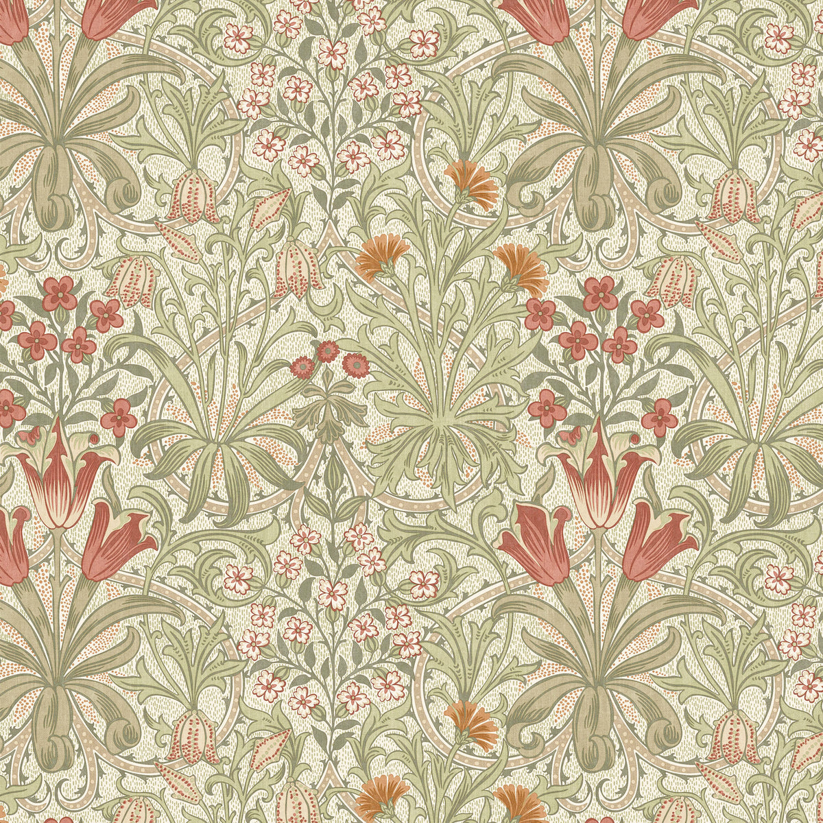 7882 WOODLAND WEEDS 4 PUMPKIN