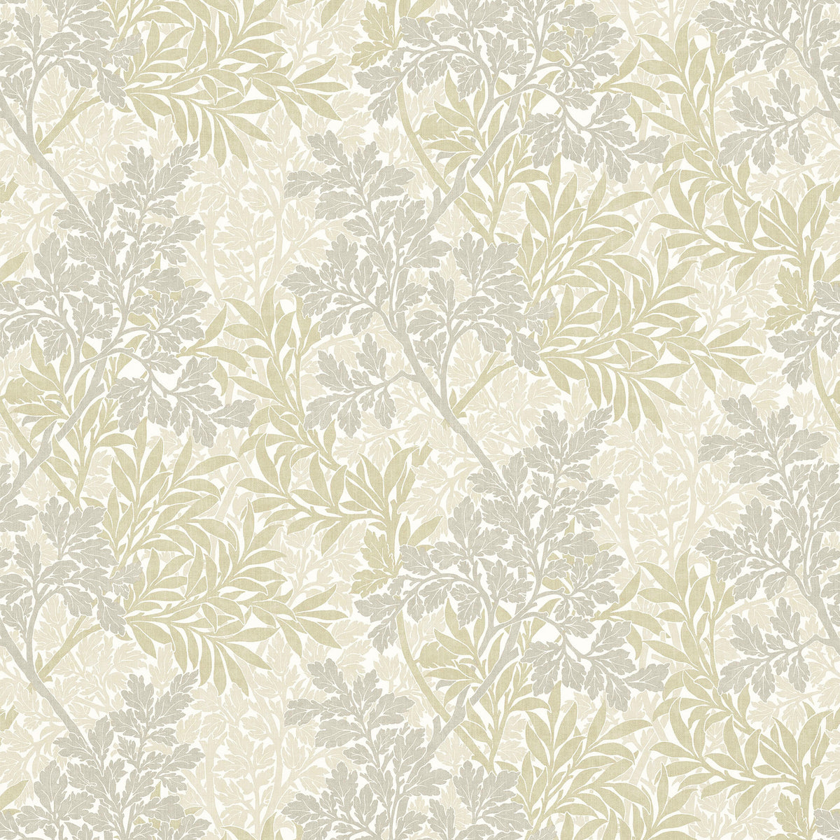 WMAH 7883 FOLIAGE 2 SANDALWOOD Fabric | Atlanta Fabrics