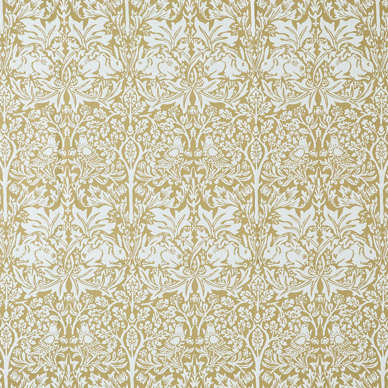 William Morris At Home 7888 BROTHER RABBIT WOVEN 1 WHEAT Fabric | Atlanta Fabrics