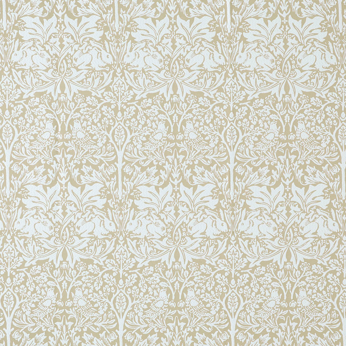 William Morris At Home 7888 BROTHER RABBIT WOVEN 3 ALOE Fabric | Atlanta Fabrics