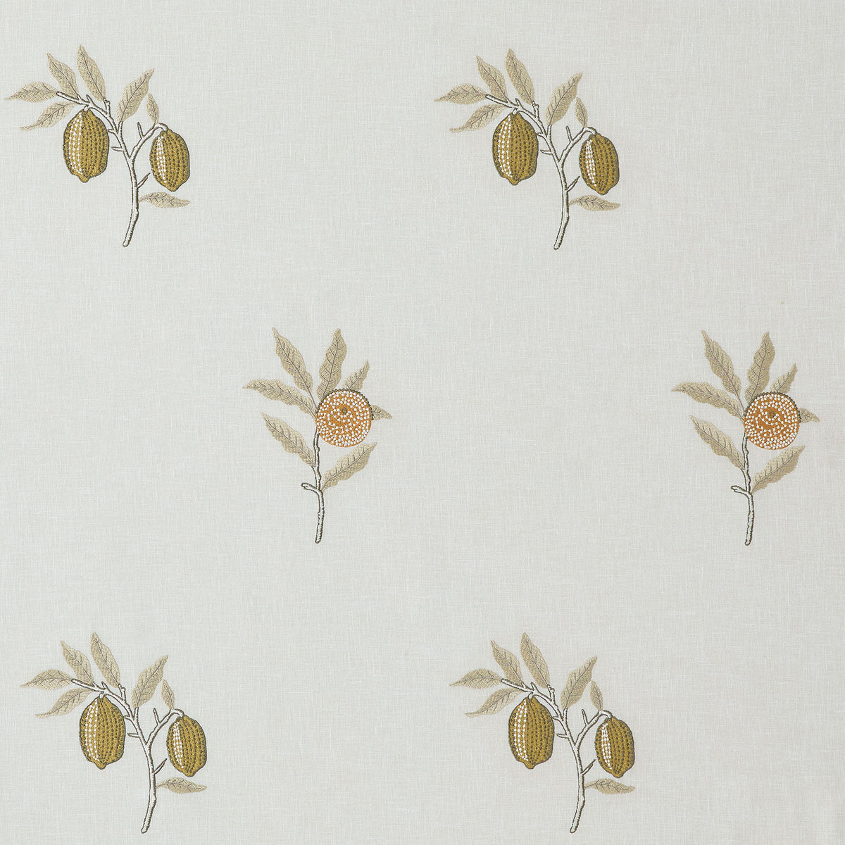 7891 FRUIT EMBROIDERY 1 CHAMOMILE
