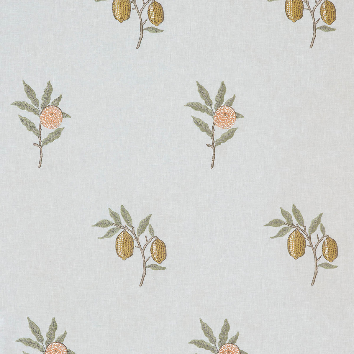 7891 FRUIT EMBROIDERY 4 LEMON