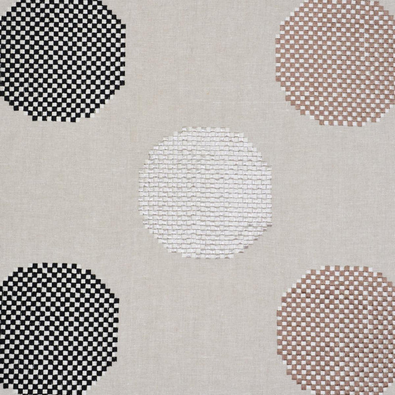 SCHUMACHER Hansen Embroidery NEUTRAL FABRIC | Atlanta Fabrics