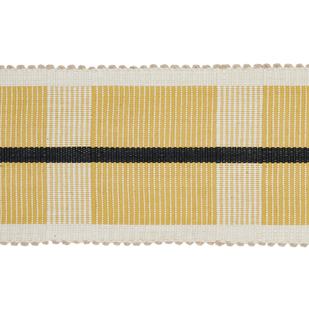 Schumacher CALCADA TAPE WIDE MAIZE Trim | Atlanta Fabrics
