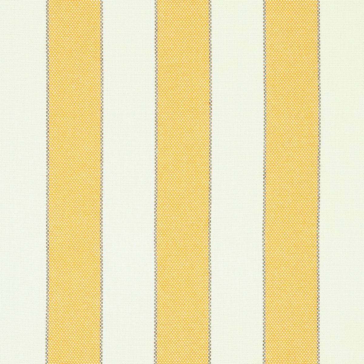 SCHUMACHER BLUMONT STRIPE INDOOR/OUTDOOR YELLOW FABRIC | Atlanta Fabrics
