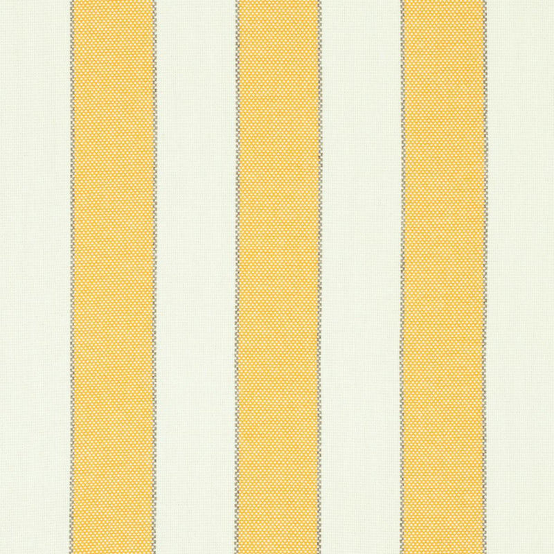 SCHUMACHER BLUMONT STRIPE INDOOR/OUTDOOR YELLOW FABRIC | Atlanta Fabrics