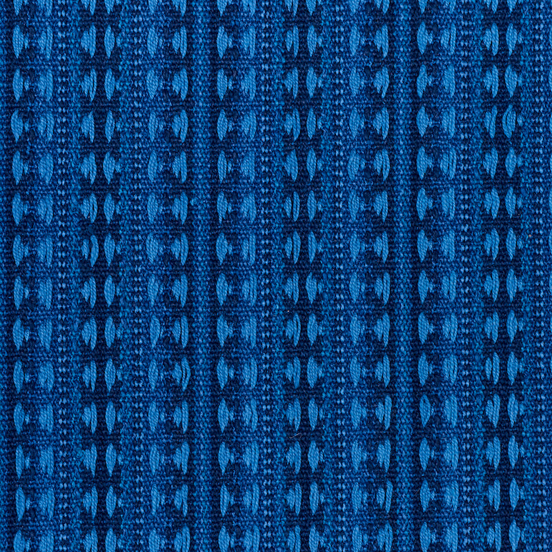 Schumacher TARNBY STRIPE INDIGO Fabric | Atlanta Fabrics