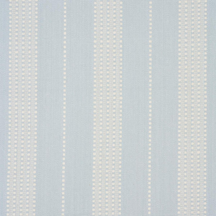 SCHUMACHER LUBECK STRIPE SKY FABRIC | Atlanta Fabrics