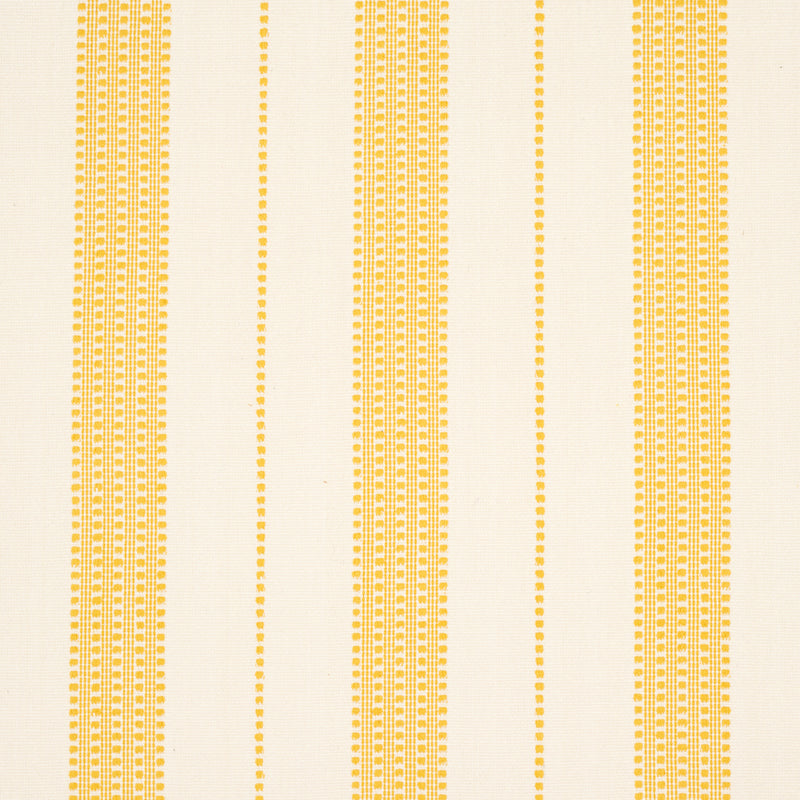 Schumacher LUBECK STRIPE YELLOW Fabric | Atlanta Fabrics