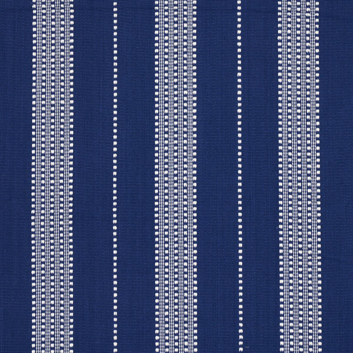 LUBECK STRIPE IVORY ON BLUE