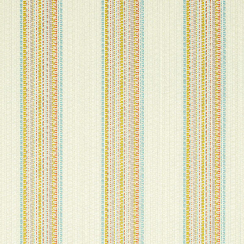 SCHUMACHER BENDITA STRIPE INDOOR/OUTDOOR MULTI FABRIC | Atlanta Fabrics