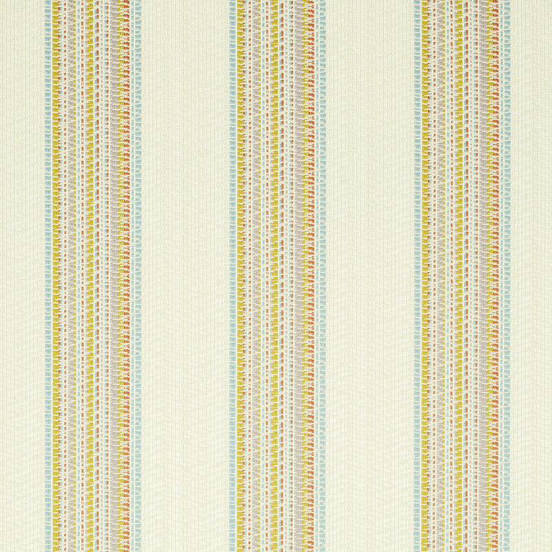 Schumacher BENDITA STRIPE INDOOR/OUTDOOR MULTI Fabric | Atlanta Fabrics