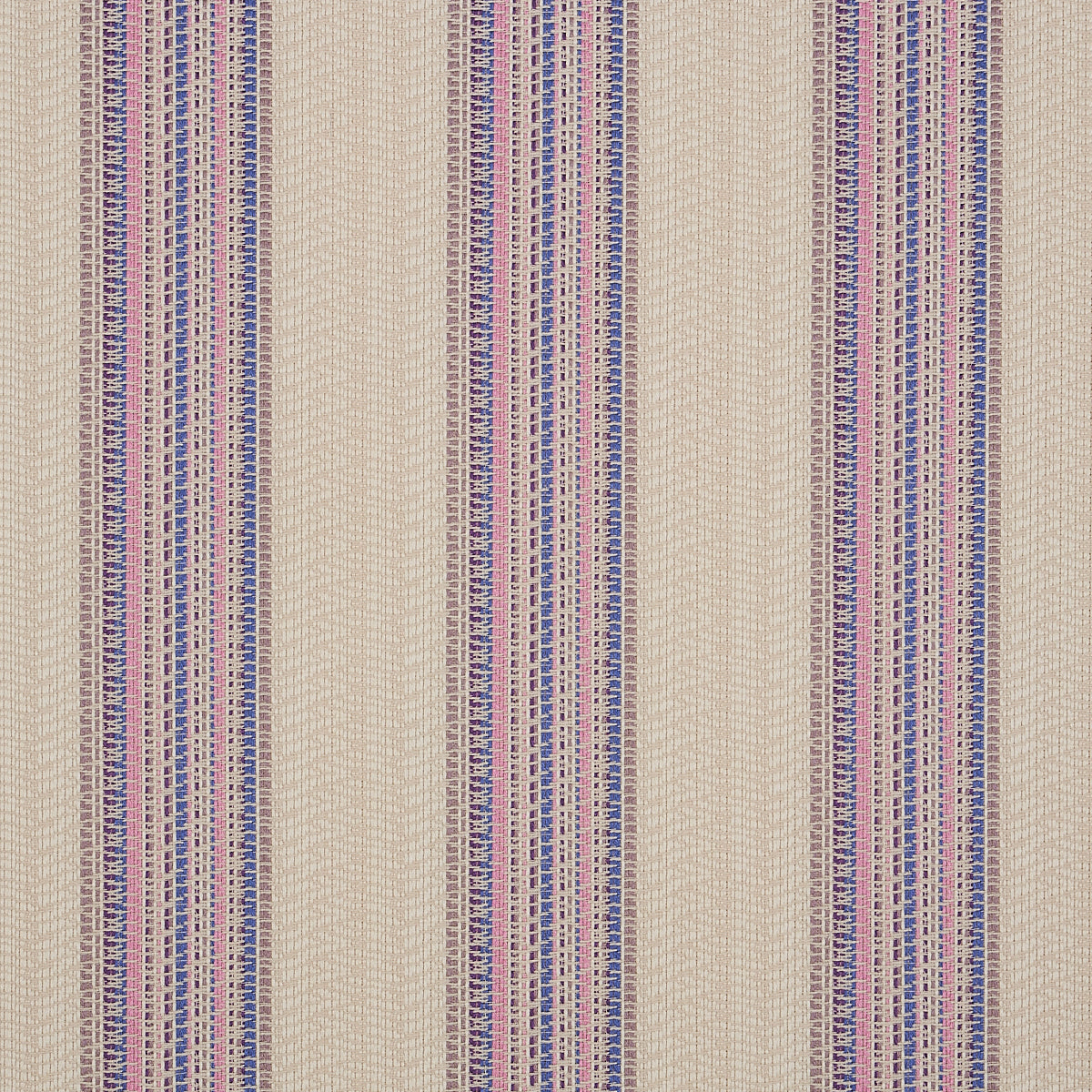 Schumacher BENDITA STRIPE INDOOR/OUTDOOR LILAC Fabric | Atlanta Fabrics