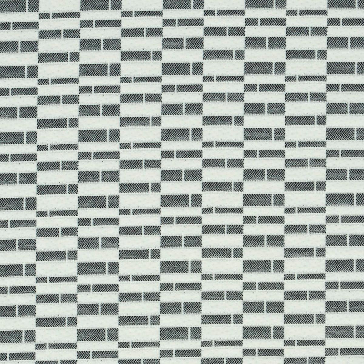 SCHUMACHER ASHCROFT MATELASSE INDOOR/OUTDOOR BLACK FABRIC | Atlanta Fabrics