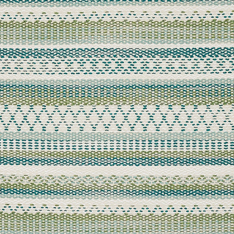SCHUMACHER FREMONT INDOOR/OUTDOOR GREEN FABRIC | Atlanta Fabrics