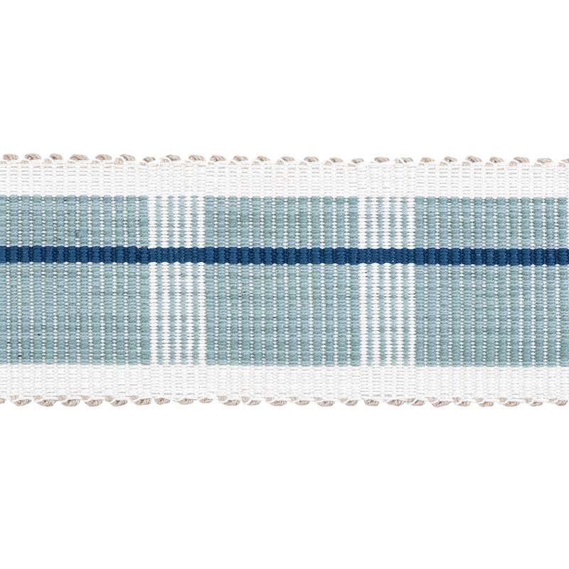 Schumacher CALCADA TAPE MEDIUM MINERAL Trim | Atlanta Fabrics