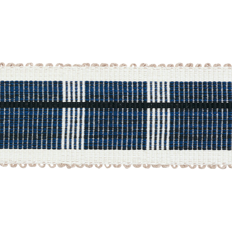 Schumacher CALCADA TAPE MEDIUM MIDNIGHT Trim | Atlanta Fabrics