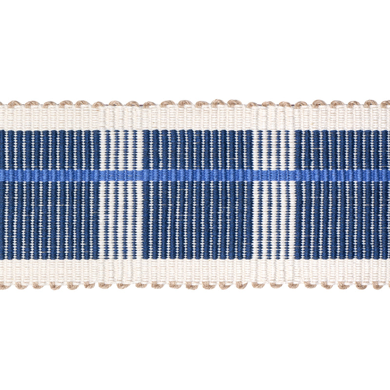 Schumacher CALCADA TAPE MEDIUM LAPIS Trim | Atlanta Fabrics