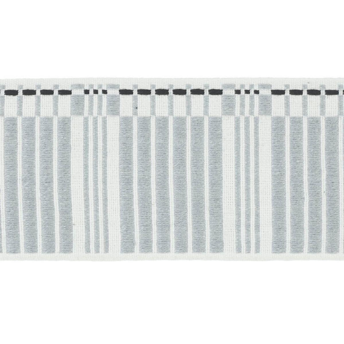CARMO TAPE WIDE SILVER & BLACK